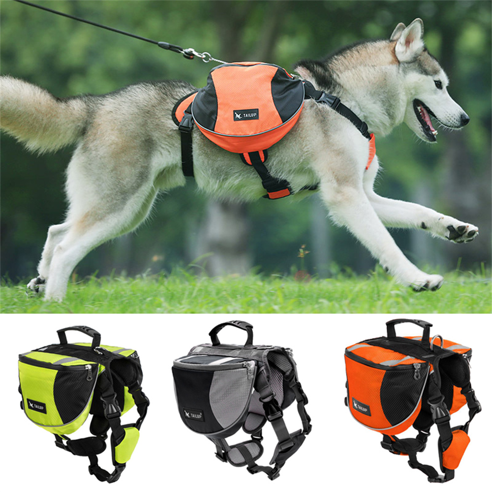 Crossfit Weight Vest - Dog Weight Training Backpack Harness Vest