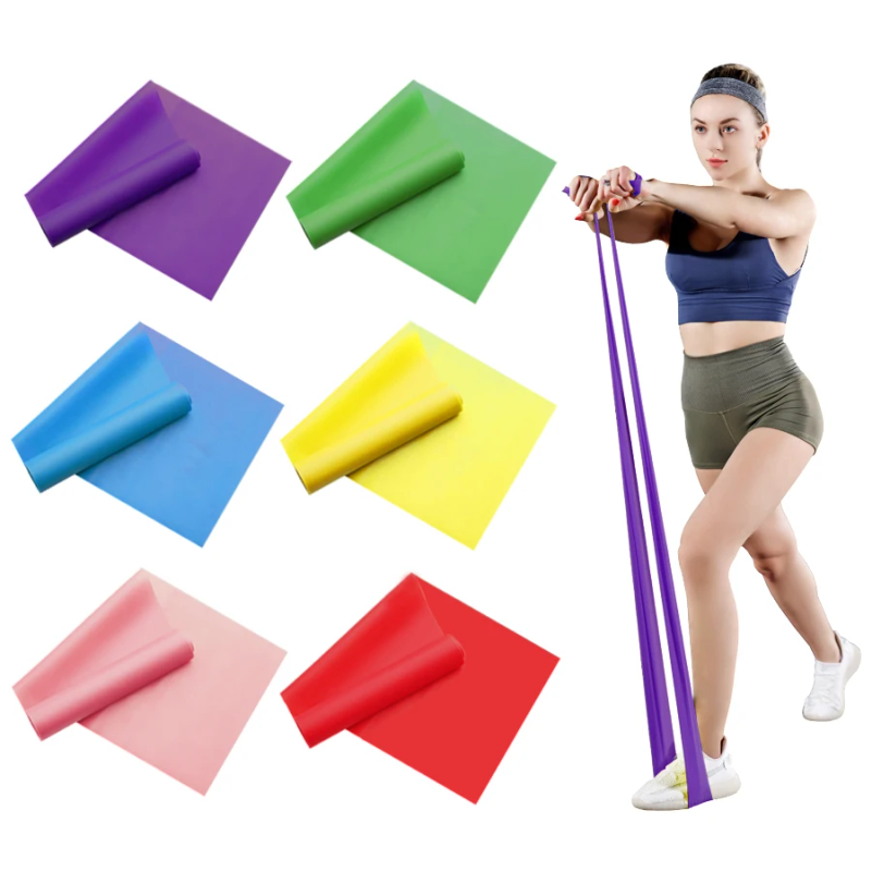 Crossfit Workout With Equipment - Yoga Pilates Resistance Band Fitness Elastic