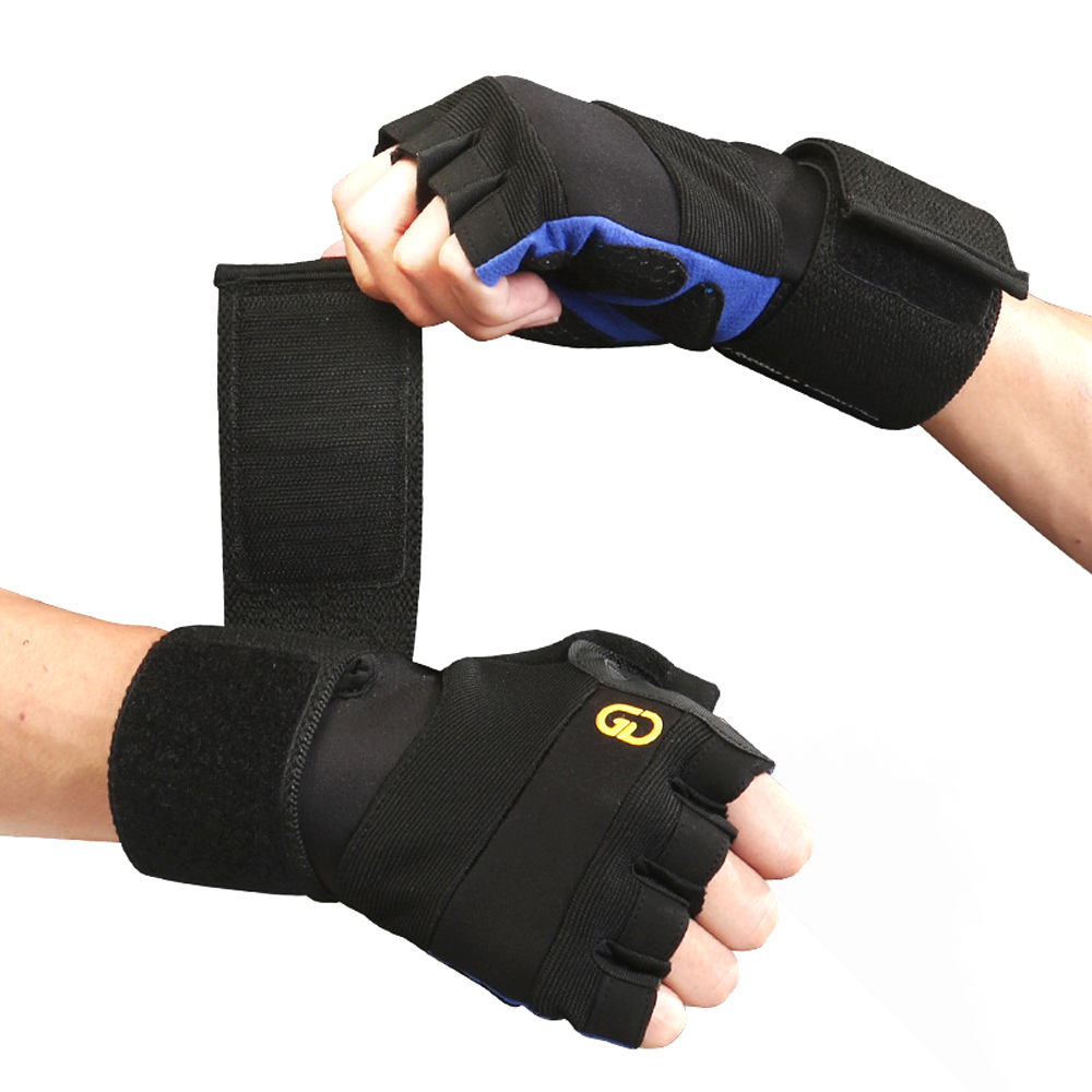 Crossfit Full Gear - 1Pair Workout Gloves with Wrist Support