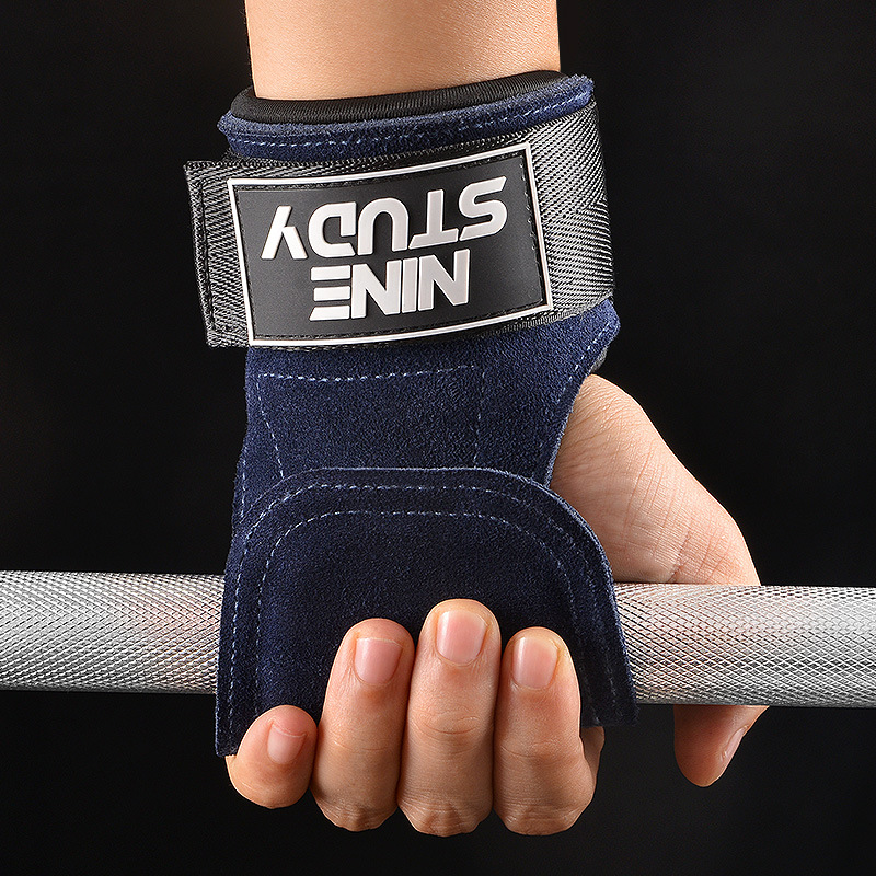 New Leather Gym Gloves Pull-up - Crossfit Equipment review and price
