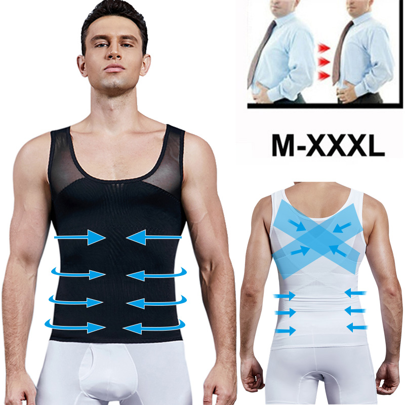 Men Shapewear Chest Compressio - Crossfit Weight Vest review and price