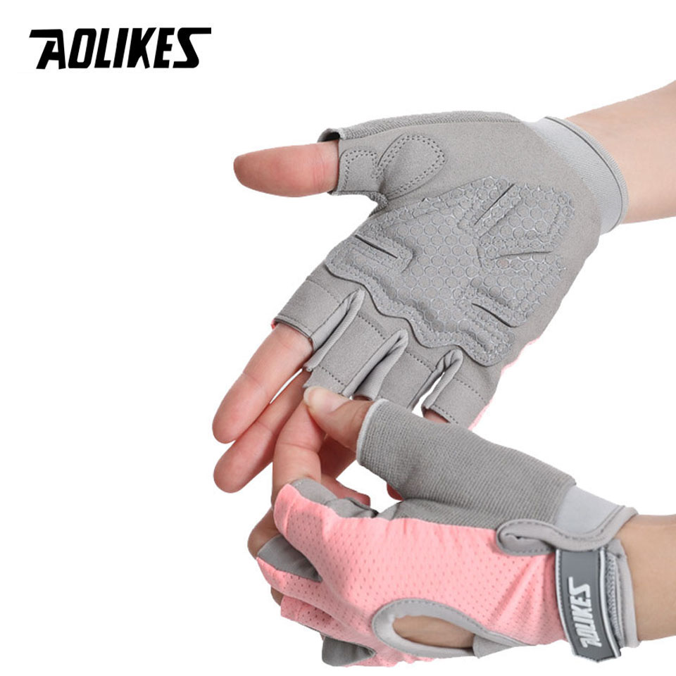 AOLIKES 1 Pair Gym Gloves Body - Crossfit Equipment review and price