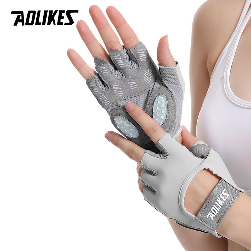 AOLIKES 1 Pair Gym Gloves Body - Crossfit Equipment review and price