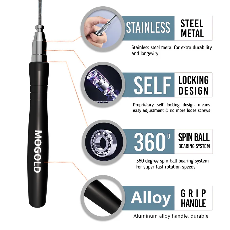 Crossfit Speed Jump Rope Exerc - Crossfit Equipment review and price