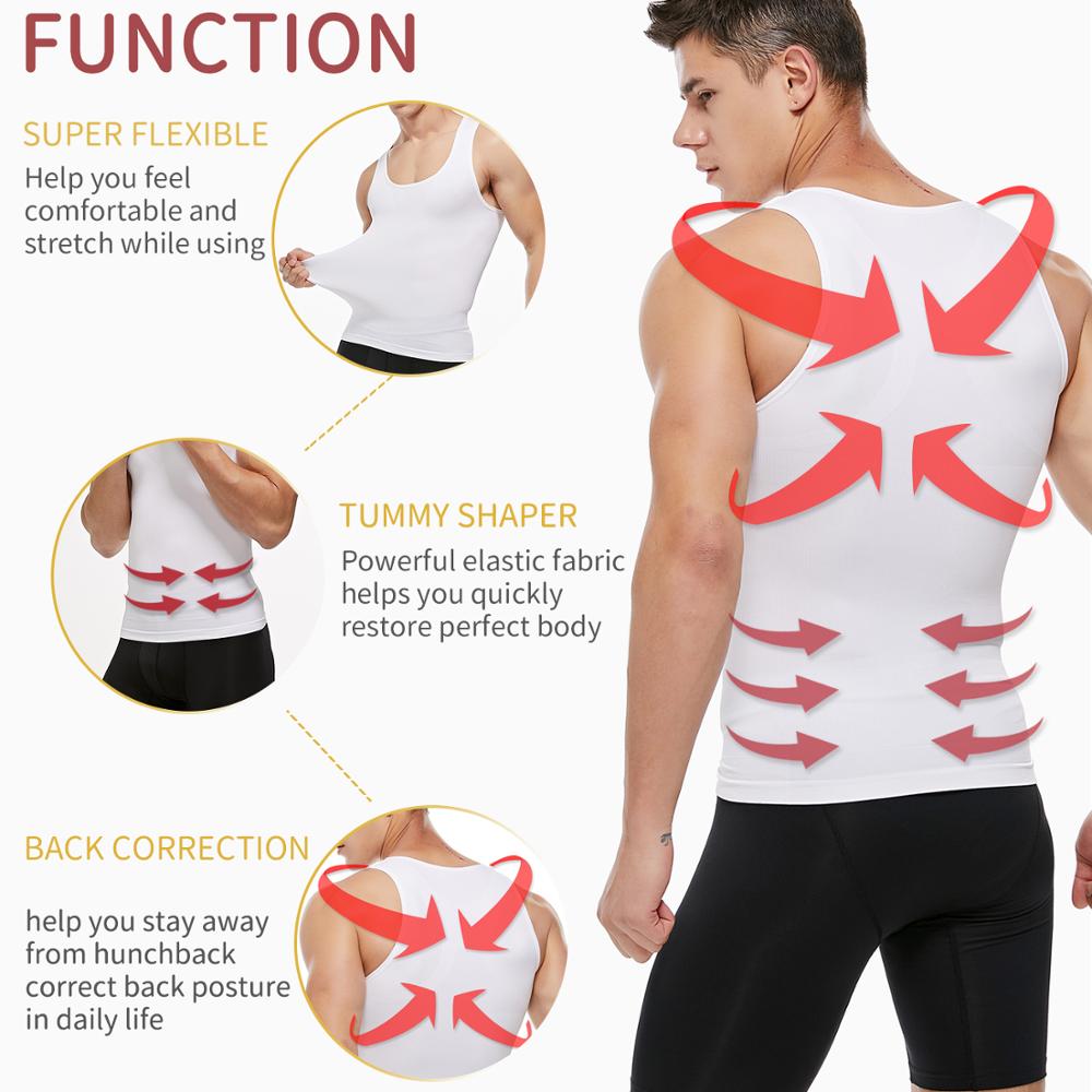 Mens Slimming Body Shaper Ches - Crossfit Weight Vest review and price