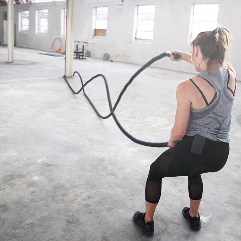 9M/12M/15M Fitness Battle Rope - Crossfit Equipment review and price